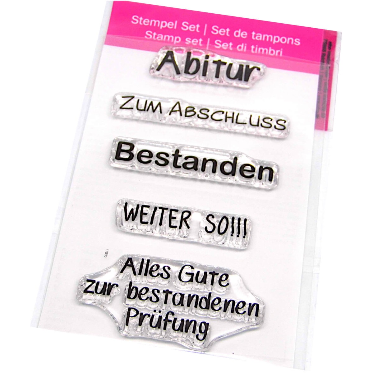 Glückwunschkarte bestandene Prüfung